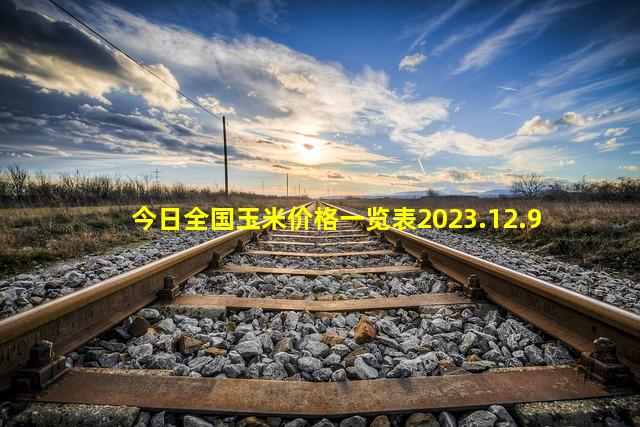 今日全国玉米价格一览表2023.12.9