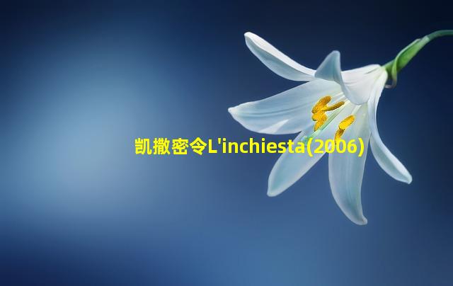 凯撒密令L'inchiesta(2006)