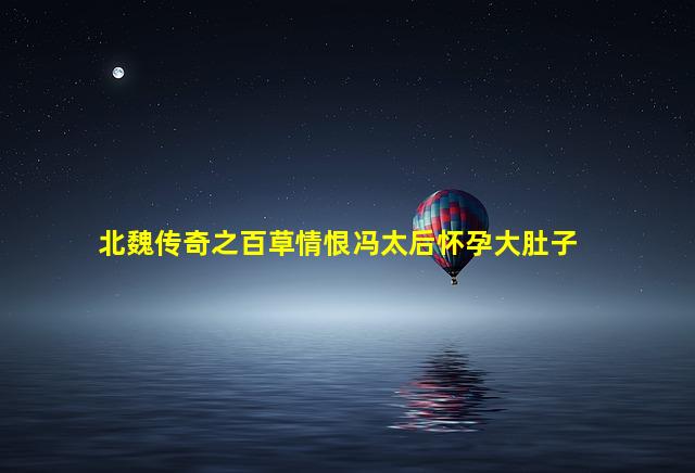 北魏传奇之百草情恨冯太后怀孕大肚子